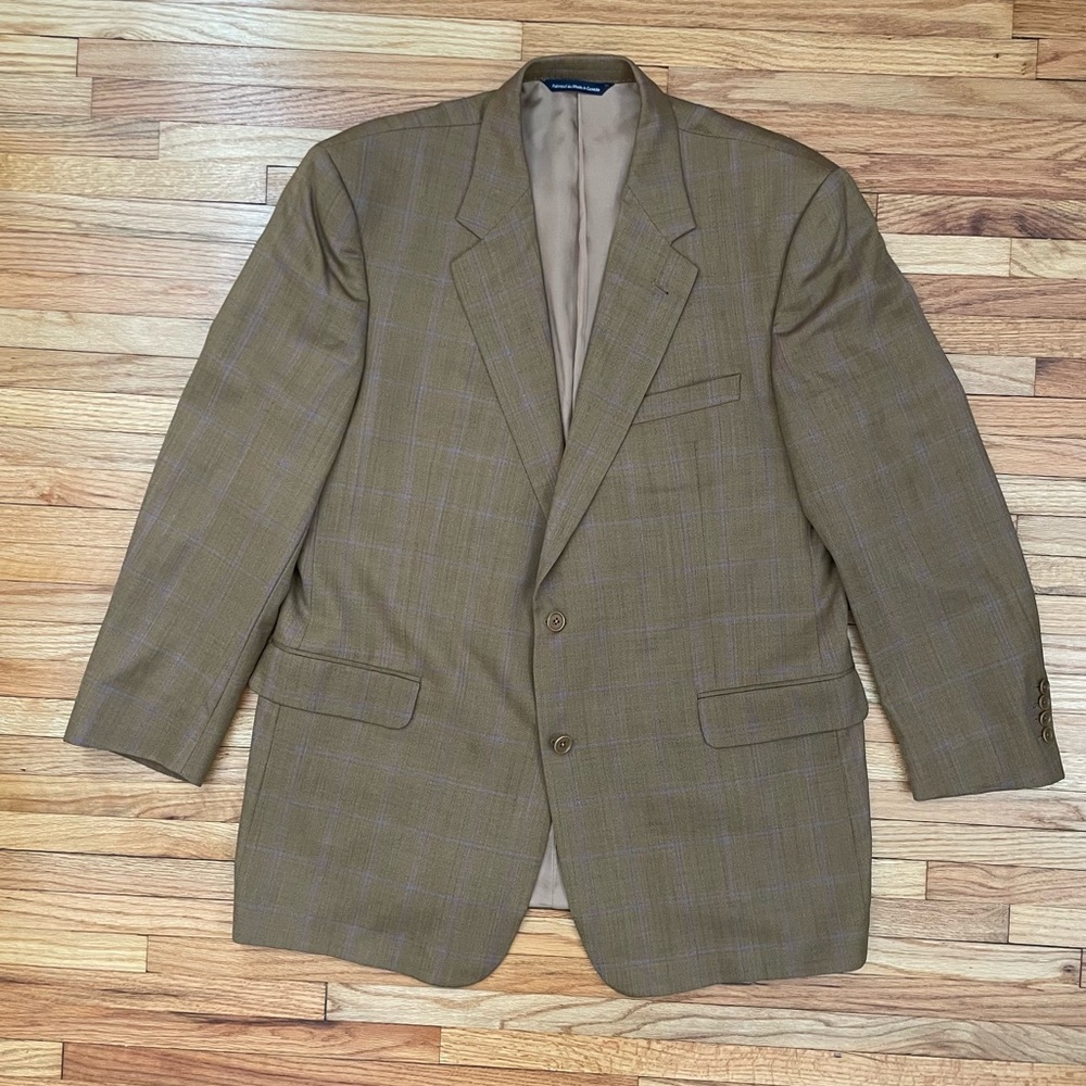 Custom Ermenegildo Zegna Plaid Blazer